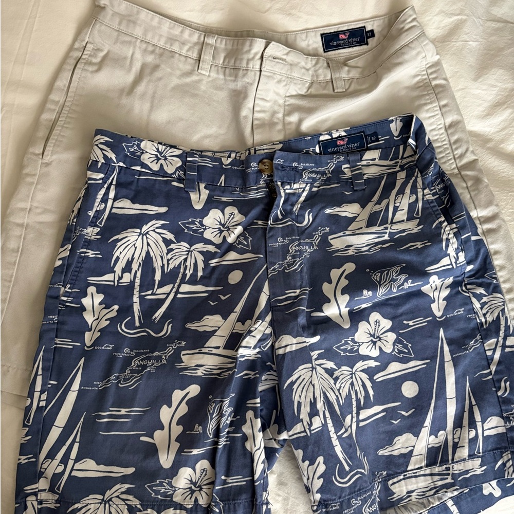 Vineyard Vines Men Shorts, $9 

Blue and white
